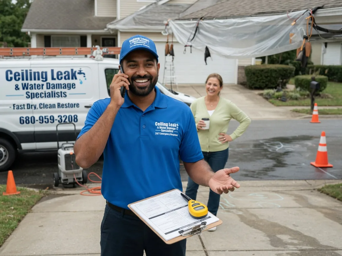 Ceiling Leak Cleanup Bellemont, AZ FAQs