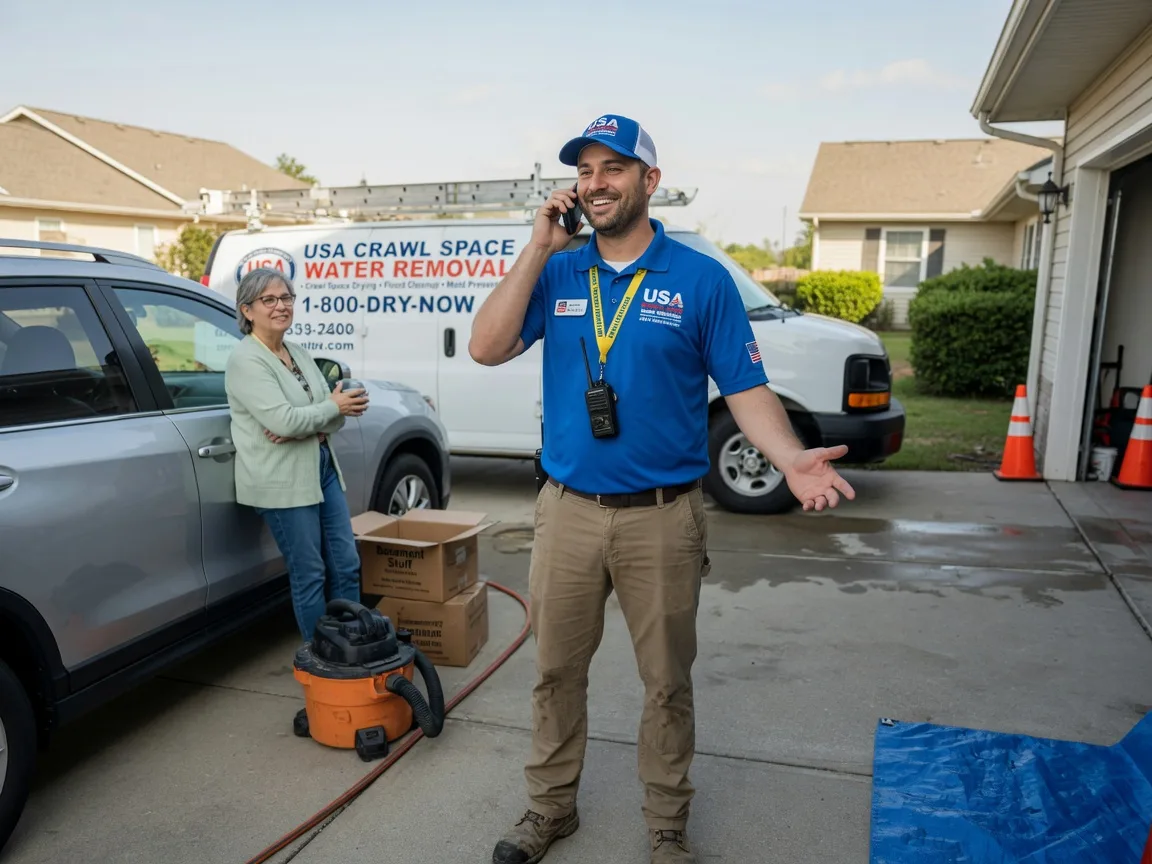 Crawl Space Water Removal Bellemont, AZ FAQs